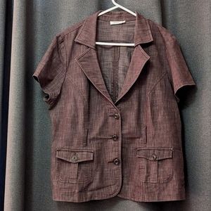 Reitmans short sleeve blazer